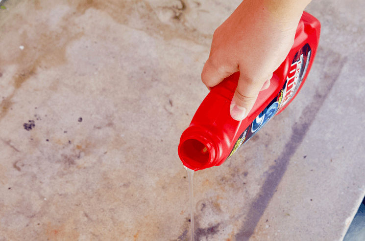 How To Clean Concrete Stains