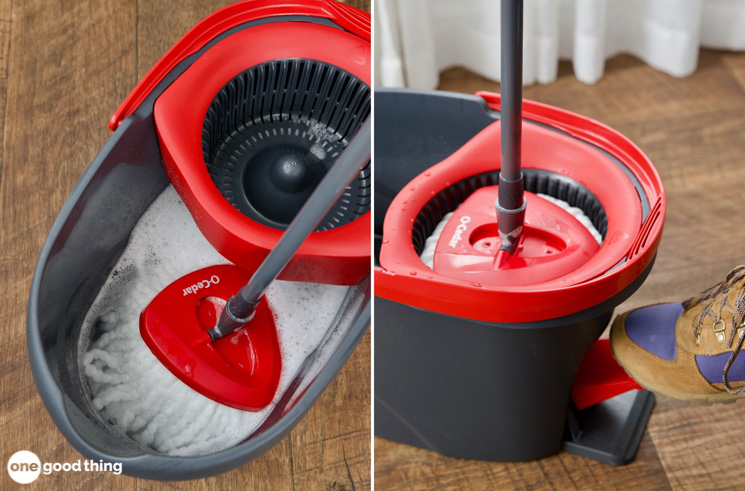 caring for hardwood floors caring for hardwood floors - O-Cedar spin mop