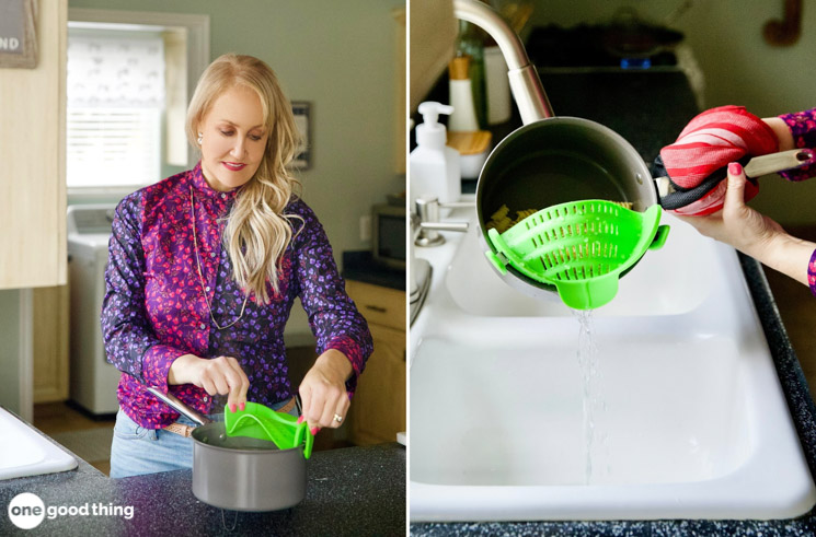 clip on strainer clip on strainer