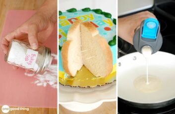 Why Didn't I Think Of That? An easy guide on how to make a delicious birthday cake.